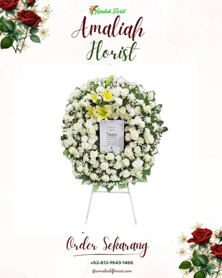 Krans Bunga Duka Sumberejo Kulon